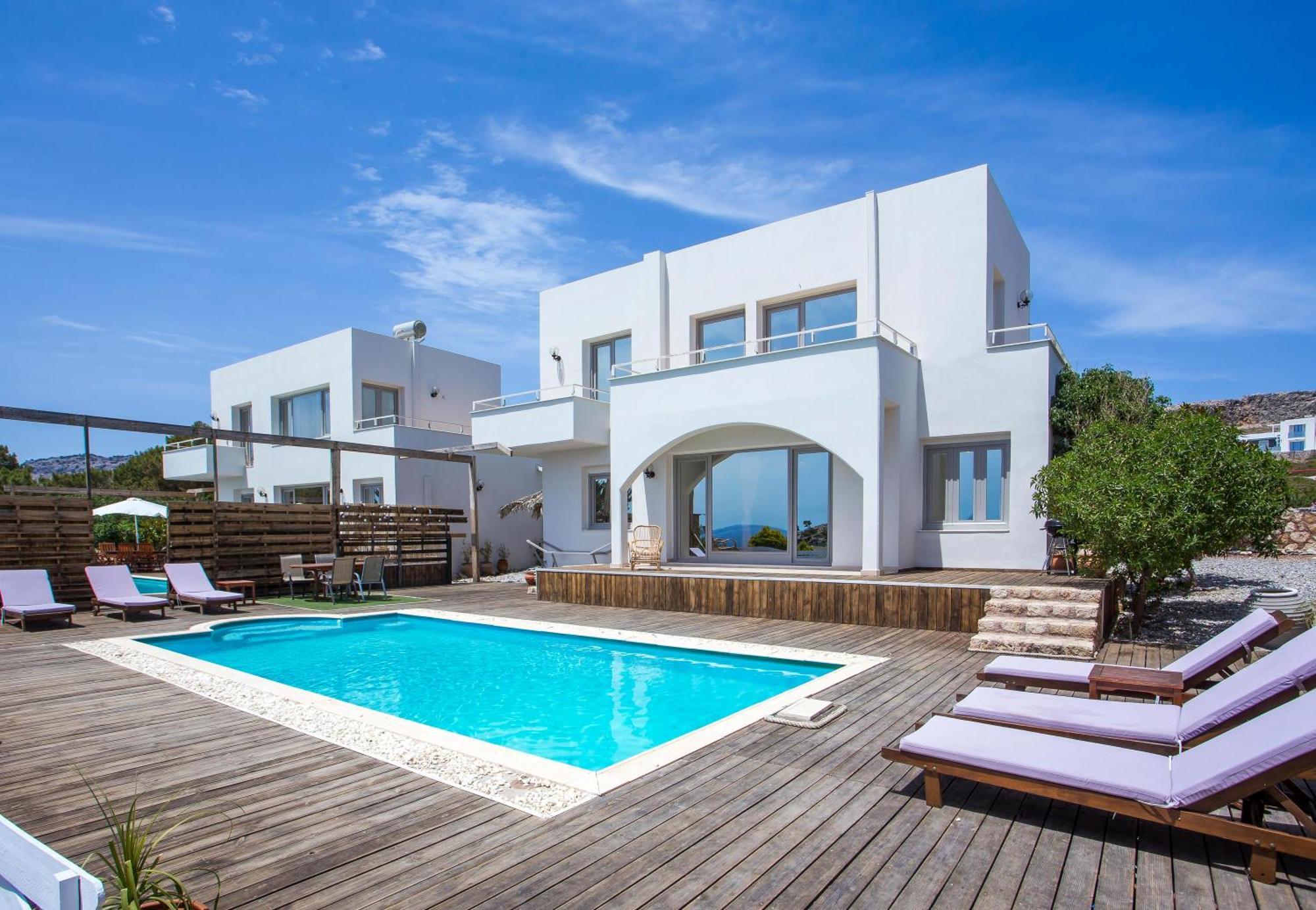 Spilia Bay Villas Pefki Eksteriør billede