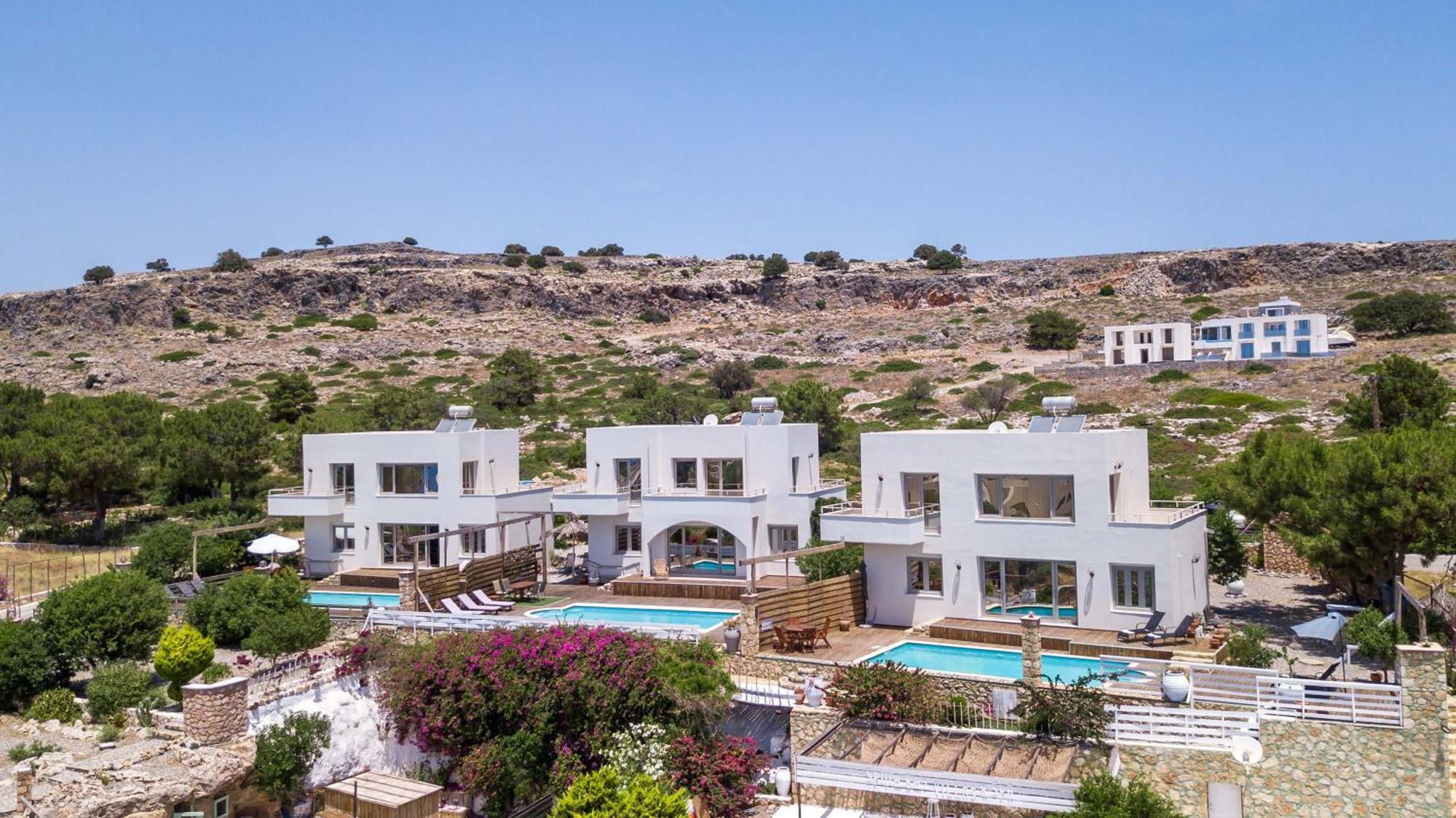 Spilia Bay Villas Pefki Eksteriør billede