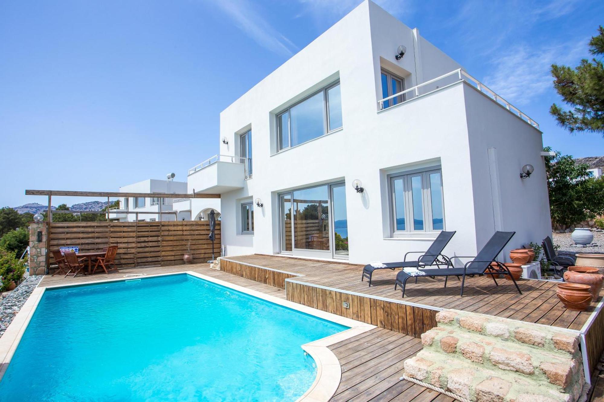 Spilia Bay Villas Pefki Eksteriør billede